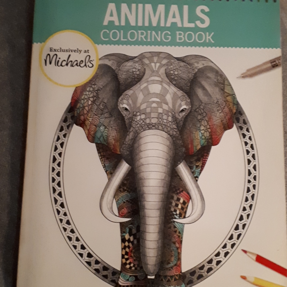 Animal Colouring Book For Adults